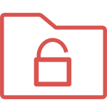 folder with padlock icon