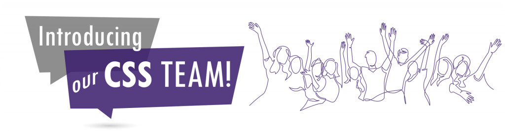 meet the team css purple banner illustration